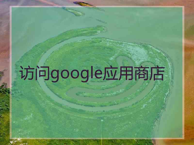 访问google应用商店